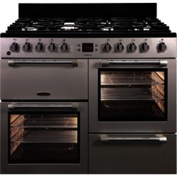 Leisure Cookmaster CK100F232S 100cm Dual Fuel Range Cooker in Silver